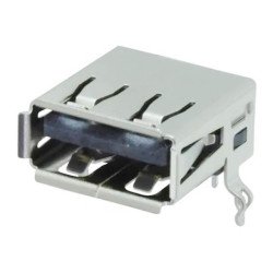 CONNECTOR USB A TYPE 4P THT - UE27-AC54-10H