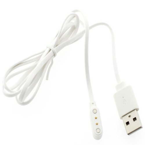 CABLE ASSEMB. USB 2.0A to POGO MAGNET L:1MT WHITE - US-4P2P-2022008A