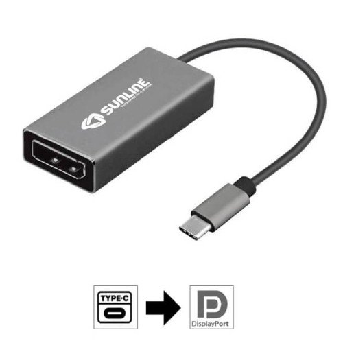 USB TYPE C-DISPLAYPORT DÖNÜŞTÜRÜCÜ ADAPTÖR 4K