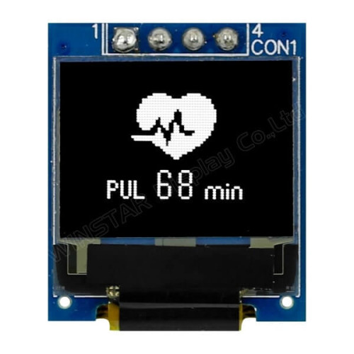 OLED COG 64X48 WHITE 0.66" - WEA006448AWPP3N00000 OLED COG 64X48 WHITE 0.66" - WEA006448AWPP3N00000