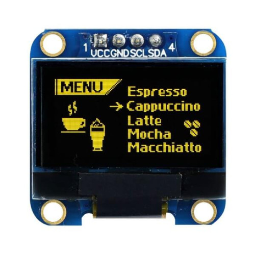 OLED COG 128X64 YELLOW 0.96" - WEA012864DLPP3N00003 OLED COG 128X64 YELLOW 0.96" - WEA012864DLPP3N00003