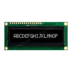 OLED CHARACTER 16X1 WHITE 2.25" - WEH001601BWPP5N00000 OLED CHARACTER 16X1 WHITE 2.25" - WEH001601BWPP5N00000