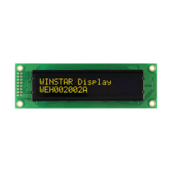 OLED CHARACTER 20X2 YELLOW 3.08" - WEH002002ALPP5N00100 OLED CHARACTER 20X2 YELLOW 3.08" - WEH002002ALPP5N00100