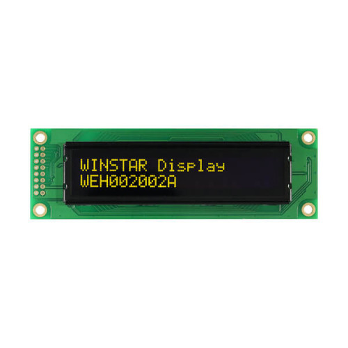 OLED CHARACTER 20X2 YELLOW 3.08" - WEH002002ALPP5N00100 OLED CHARACTER 20X2 YELLOW 3.08" - WEH002002ALPP5N00100