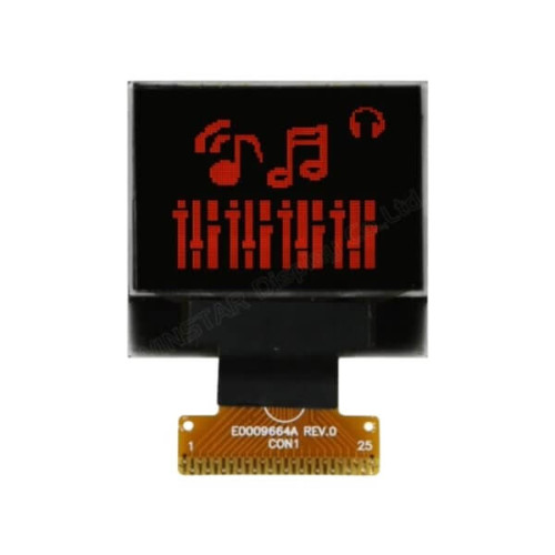 OLED COG 96X64 RED 0.95" - WEO009664ARPP3N00000 OLED COG 96X64 RED 0.95" - WEO009664ARPP3N00000