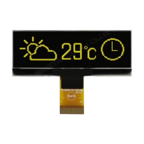 OLED COG 128X32 YELLOW 2.22" - WEO012832ALPP3N00000