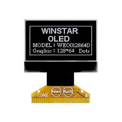 OLED COG 128X64 WHITE 0.96" - WEO012864DWPP3N00006
