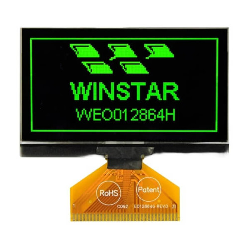 OLED COG 128X64 GREEN 2.42" - WEO012864HGPP3N00000