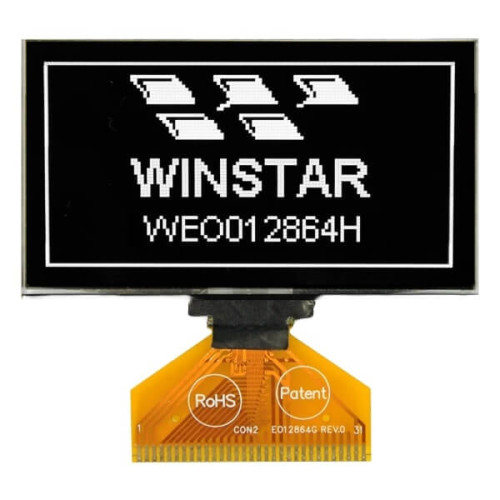 OLED COG 128X64 WHITE 2.42" - WEO012864HWPP3N00000 OLED COG 128X64 WHITE 2.42" - WEO012864HWPP3N00000