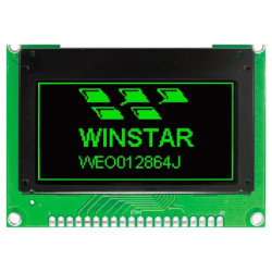 OLED COG 128X64 GREEN 2.42" - WEO012864JGPP3N00000