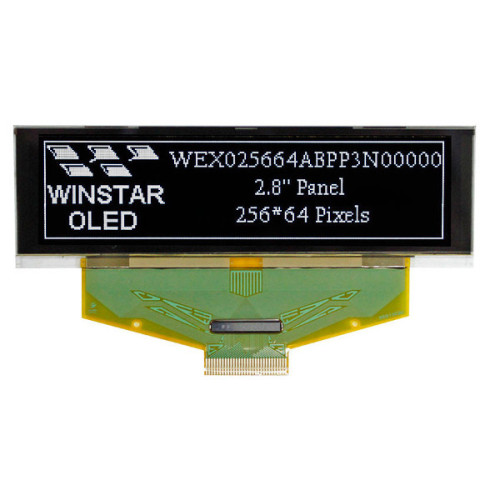 OLED GRAPHIC 256X64 WHITE 2.8" - WEX025664AWPP3N00000