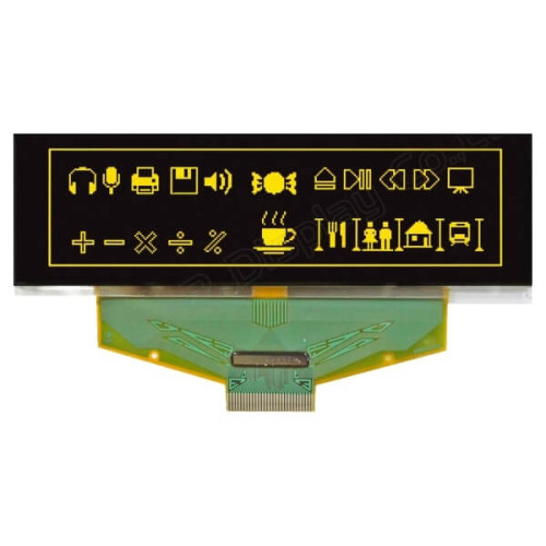 OLED GRAPHIC 256X64 YELLOW 3.12" - WEX025664BLPP3N00000