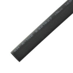 HEAT SHRINK 11.5mm BLACK (MAKARON) 2:1 W/ UL