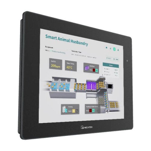 12.1” WVA LCD EKRAN, 16.7M RENK,4-CPU REZİSTİF HMI