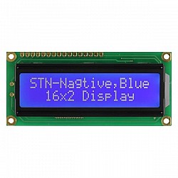 LCD CHARACTER 16X2 STN NEGATIVE BLUE 5V