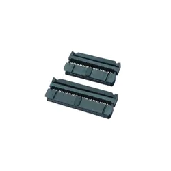 CONNECTOR IDC 16PIN (2x8) 180C BLACK CONNFLY - DS1016-16MANBB