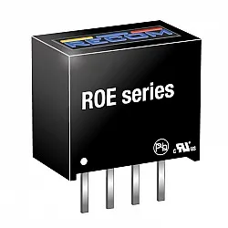 DC/DC CONV 1W 12VDC 5VDC 200mA SIP4 - ROE-1205S