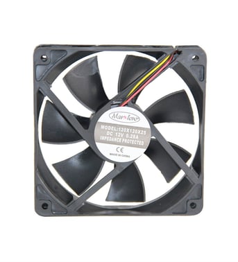 FAN 120X120X25mm 12V DC 3 KABLO - URZ1003